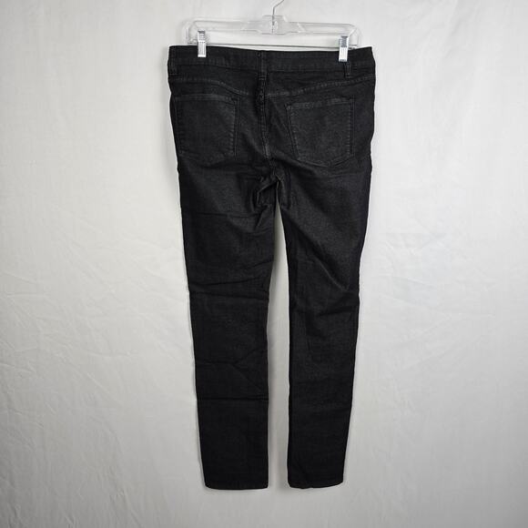 Prana Jeans Women's 10/30 Black Charcoal Wash Skinny - Picture 2 of 15